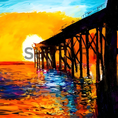 Digital image beautiful sea - image,